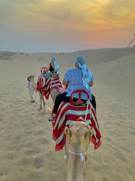 Dubai: Desert Safari, Quad Bike, Sandboarding, Camels & BBQ | ®ExcursionMania