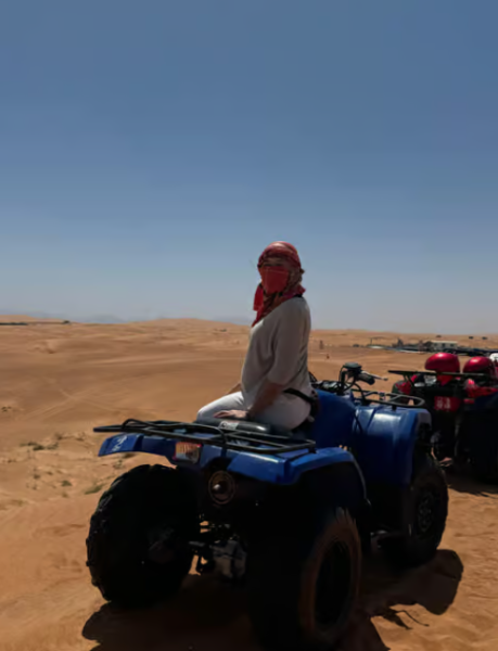 Dubai: Adventure Quad Bike Safari, Camel Ride & Refreshments | ®ExcursionMania