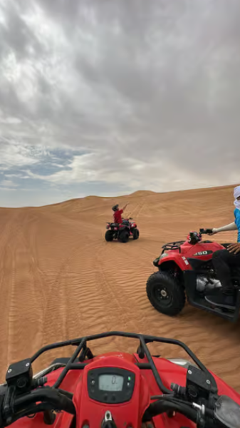 Dubai: Adventure Quad Bike Safari, Camel Ride & Refreshments | ®ExcursionMania