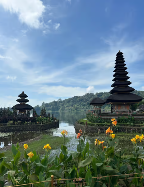 Northern Charm: Lake Bratan Handara Gate Waterfall  Swing | ®ExcursionMania