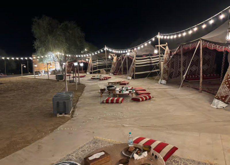 Dubai: Al Marmoom Oasis Camp Experience with Bedouin Dinner | ®ExcursionMania