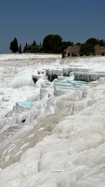 From Izmir/Selcuk: Guided Pamukkale Full-Day Tour with Lunch | ®ExcursionMania