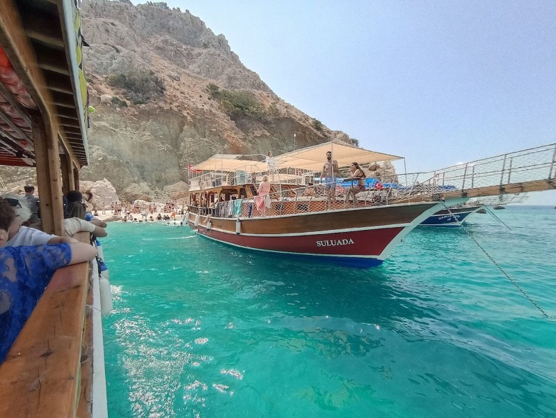 Full-Day Suluada Island Boat Trip with Lunch from Kemer | ®ExcursionMania