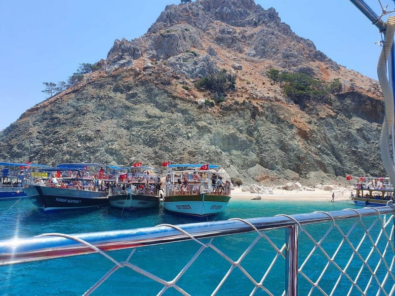 Full-Day Suluada Island Boat Trip with Lunch from Kemer | ®ExcursionMania