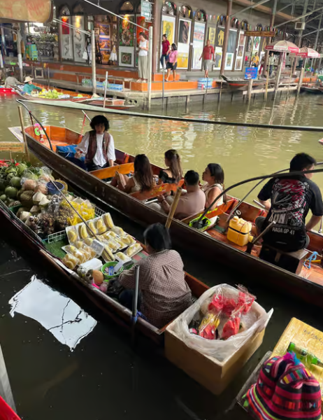 Bangkok: Train Market & Floating Market with Boat Ride | ®ExcursionMania