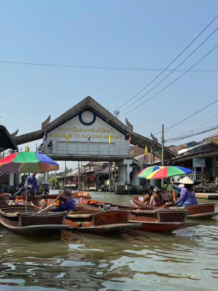 Bangkok: Train Market & Floating Market with Boat Ride | ®ExcursionMania