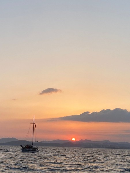 3-Hour Private Sunset Boat Tour With Dinner in Bodrum | ®ExcursionMania