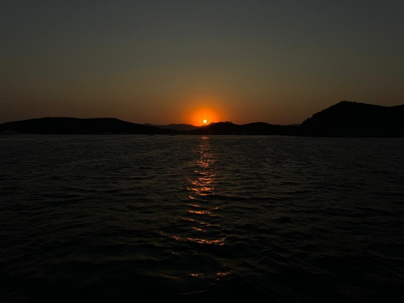 3-Hour Private Sunset Boat Tour With Dinner in Bodrum | ®ExcursionMania