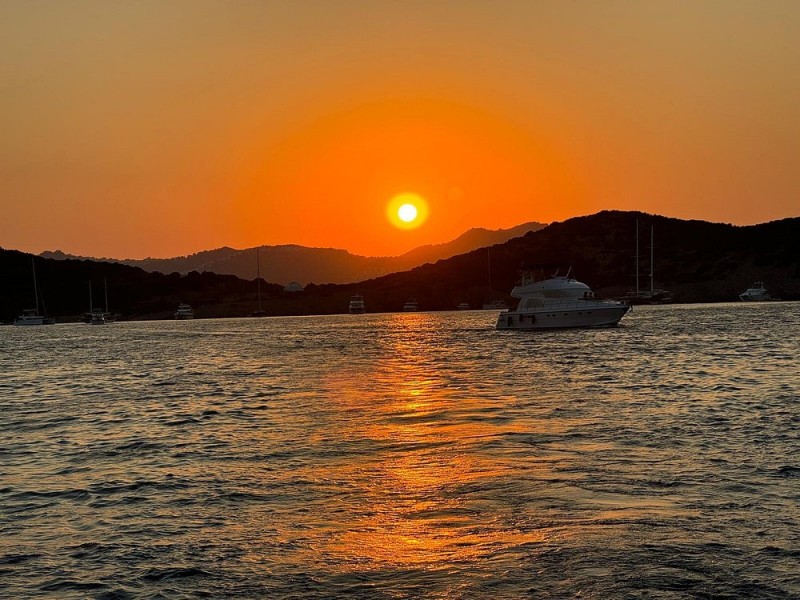 3-Hour Private Sunset Boat Tour With Dinner in Bodrum | ®ExcursionMania