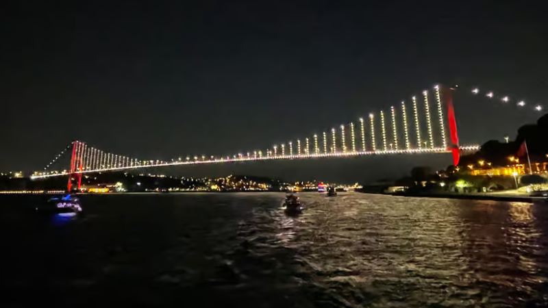 Bosphorus Night Cruise with Dinner & Live Performances | ®ExcursionMania