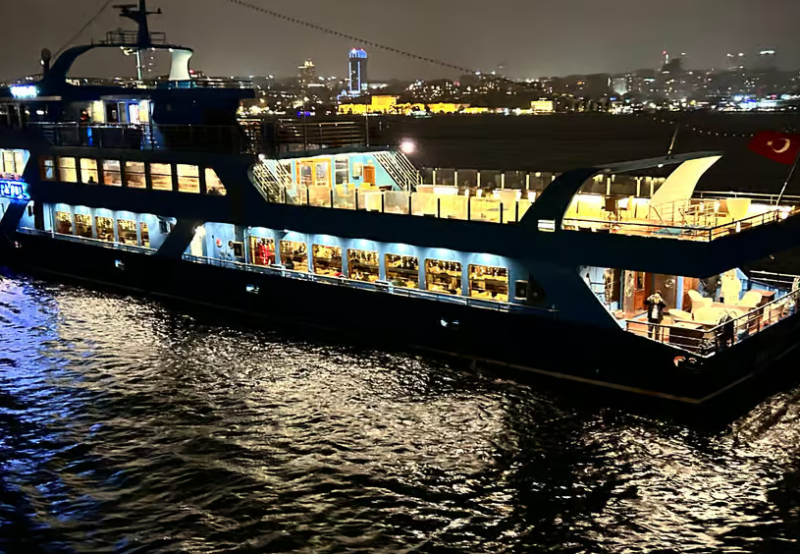 Bosphorus Night Cruise with Dinner & Live Performances | ®ExcursionMania