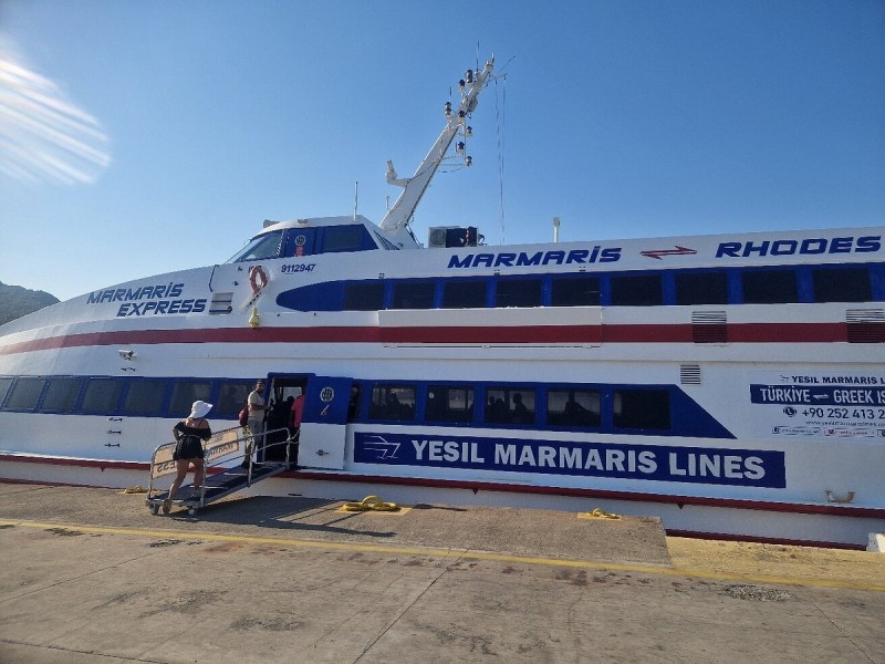 Marmaris Rhodes Ferry Ticket With Hotel Transfer | ®ExcursionMania