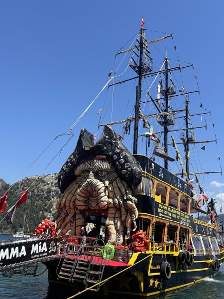 Marmaris: Marmaris Pirate Boat Embark on a Swashbuckling Pirate Cruise | ®ExcursionMania