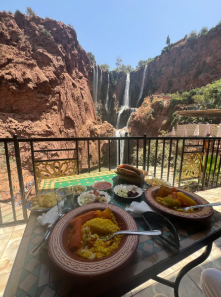 From Marrakech: Ouzoud Waterfalls Guided Hike and Boat Trip | ®ExcursionMania