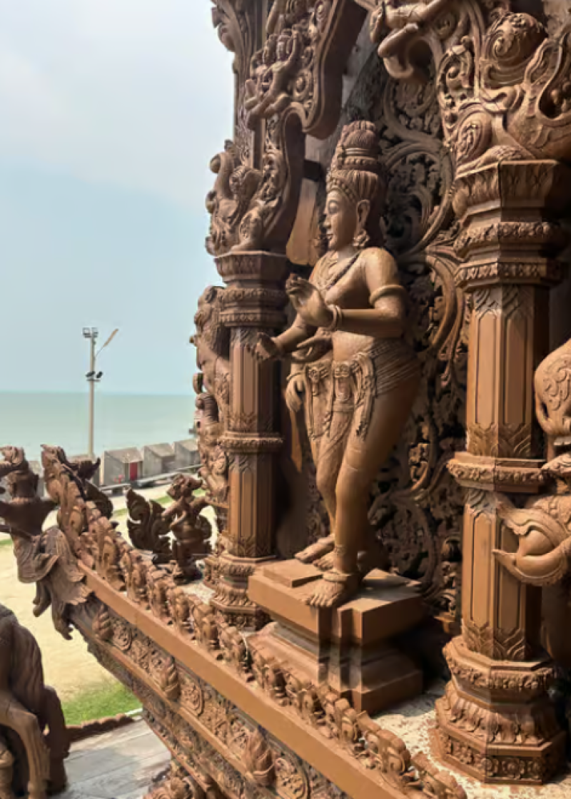 Bangkok: Bangkok: Sanctuary of Truth Tour | ®ExcursionMania
