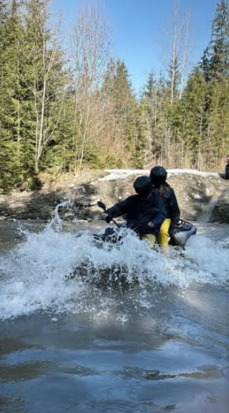 Krakow: Snowmobile Ride with Thermal Pools and Hotel Pickup | ®ExcursionMania
