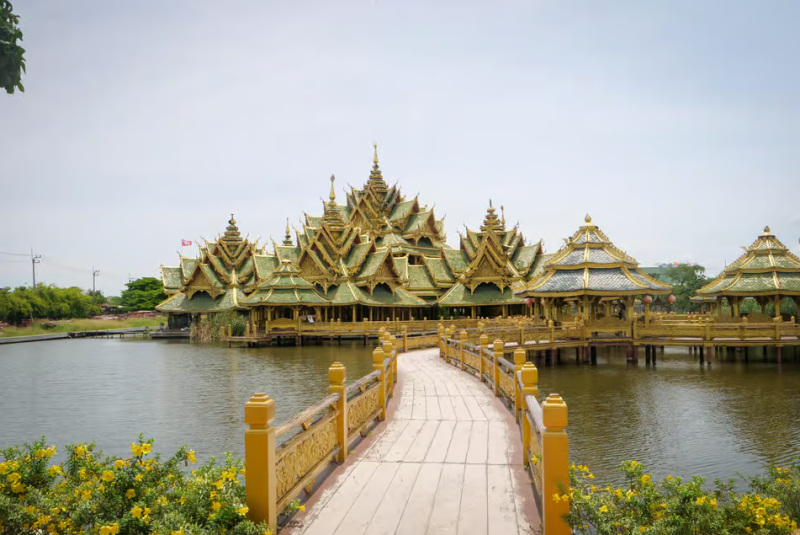 Bangkok: Bangkok: Ancient City Muang Boran and Erawan Museum Tour | ®ExcursionMania