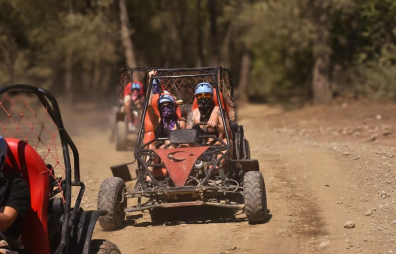 Alanya Super Combo Tour :Rafting Jeep Safari Quad Biking & Zipline | ®ExcursionMania