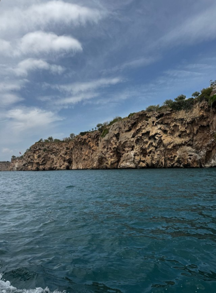 Antalya: Relax Boat Trip with Lunch to the Duden Waterfall | ®ExcursionMania