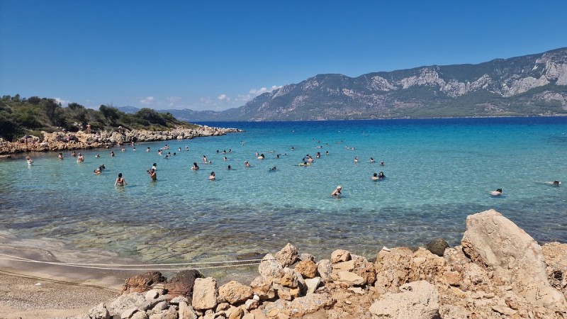 Icmeler Cleopatra Island Boat Trip: Crystal Waters & Coastal Delights | ®ExcursionMania