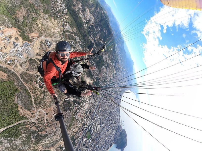 From Antalya: Paragliding Flight at Olympos Tahtali Mountain | ®ExcursionMania