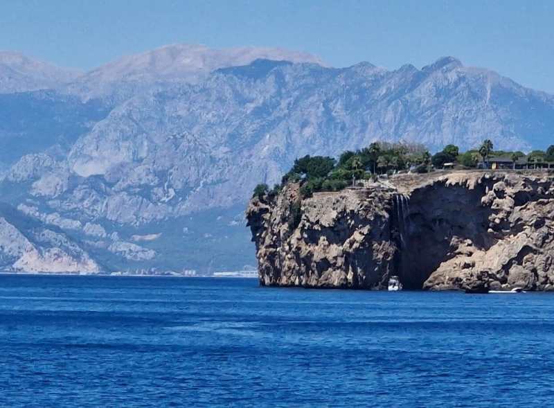 From Antalya: Waterfall Boat Trip with Lunch | ®ExcursionMania