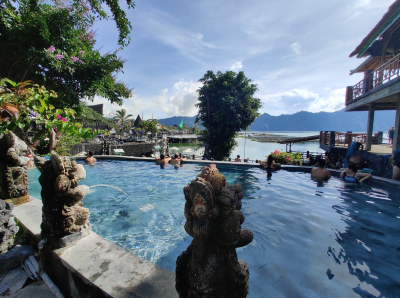 Full-Day Mount Batur Volcano Sunrise Trek with Natural Hot Springs | ®ExcursionMania