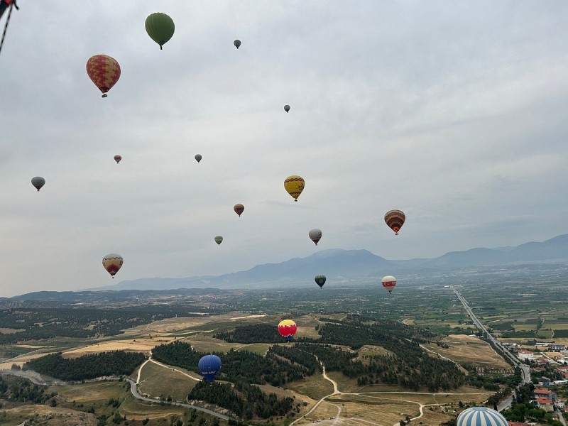 Turunç: Turunc Pamukkale Hot Air Balloon Adventure and Historical Marvels | ®ExcursionMania