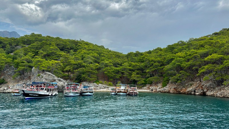 From Antalya: Turkey's Maldives Suluada Boat Trip w/ Lunch | ®ExcursionMania