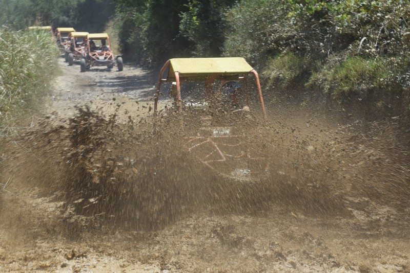 Alanya & Side Adventure Tour: Rafting, Buggy, and Ziplining Experience | ®ExcursionMania