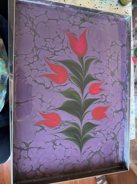 Istanbul: Istanbul: Turkish Marbling Paper Ebru Art Workshop | ®ExcursionMania