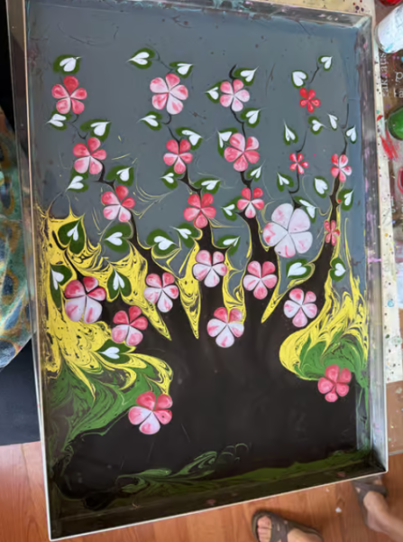Istanbul: Istanbul: Turkish Marbling Paper Ebru Art Workshop | ®ExcursionMania
