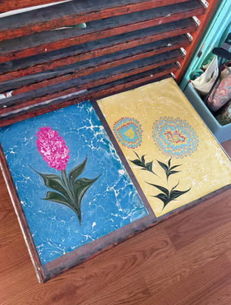 Istanbul: Turkish Marbling Paper Ebru Art Workshop | ®ExcursionMania