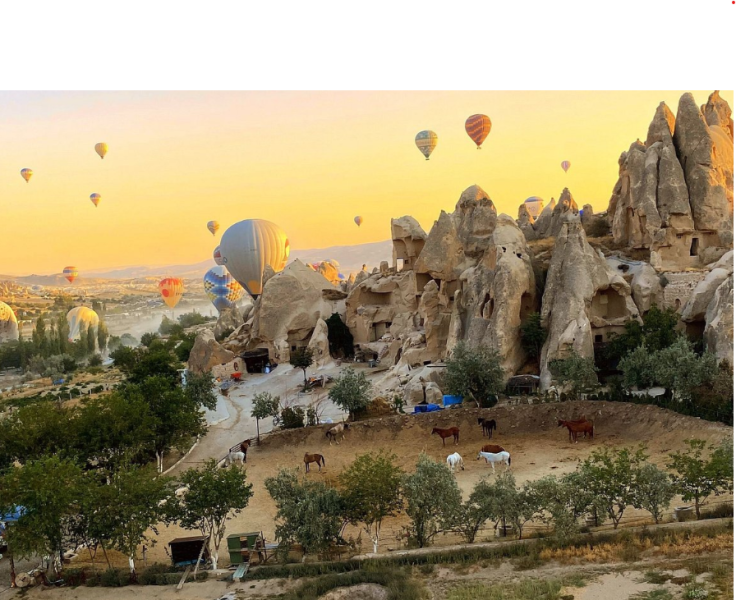 Cappadocia: Goreme Hot Air Balloon Flight Over Fairychimneys | ®ExcursionMania