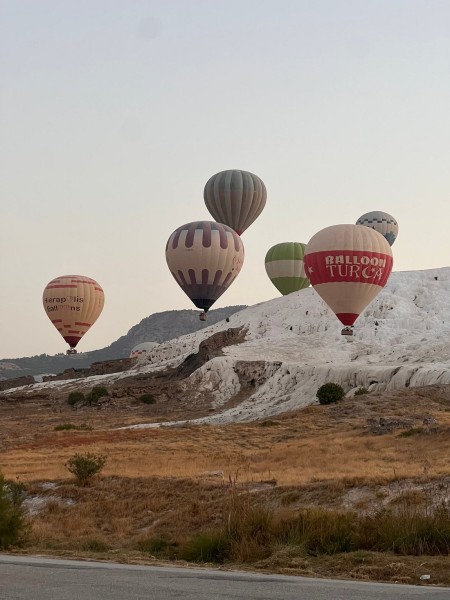Pamukkale Hot Air Balloon Flight Experience with Sunrise | ®ExcursionMania