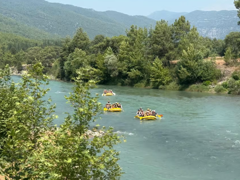 Antalya Rafting Experience w/Zipline, Lunch & Pickup | ®ExcursionMania