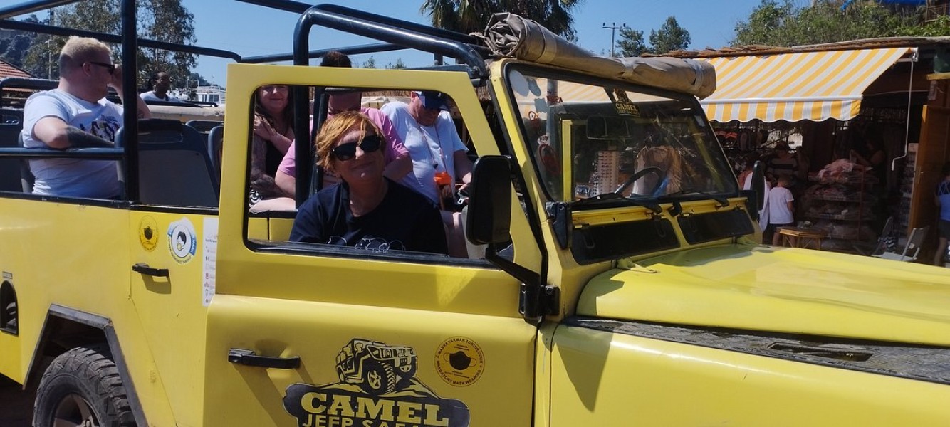 Marmaris Jeep Safari Tour With Waterfall & Water Fights | ®ExcursionMania