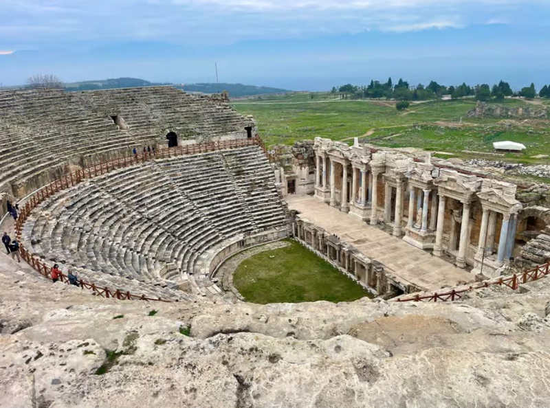 Side Pamukkale Day Trip with Balloon Flight & Watching Tour | ®ExcursionMania
