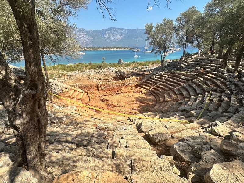 Marmaris: Cleopatra Island Boat Cruise with Lunch and Transfer | ®ExcursionMania