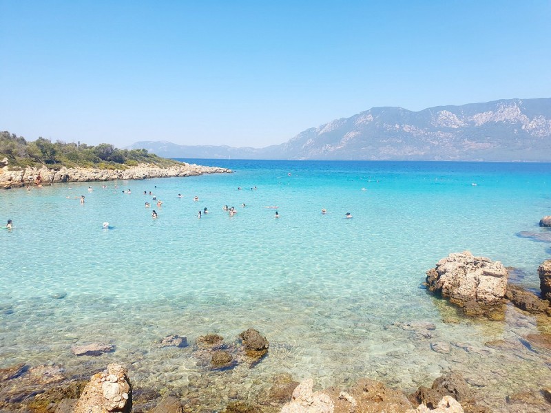 Marmaris: Cleopatra Island Boat Cruise with Lunch and Transfer | ®ExcursionMania
