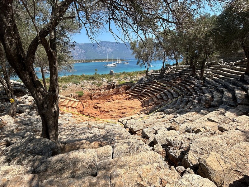 Marmaris: Cleopatra Island Boat Cruise with Lunch and Transfer | ®ExcursionMania