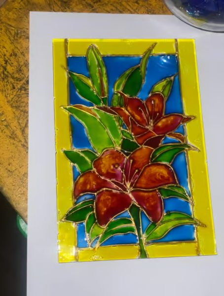Istanbul: Traditional Stained Glass Painting Experience | ®ExcursionMania