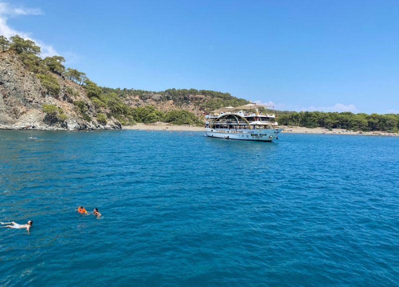 From Kemer: Pirate Boat Tour w/Hotel Transfer | ®ExcursionMania