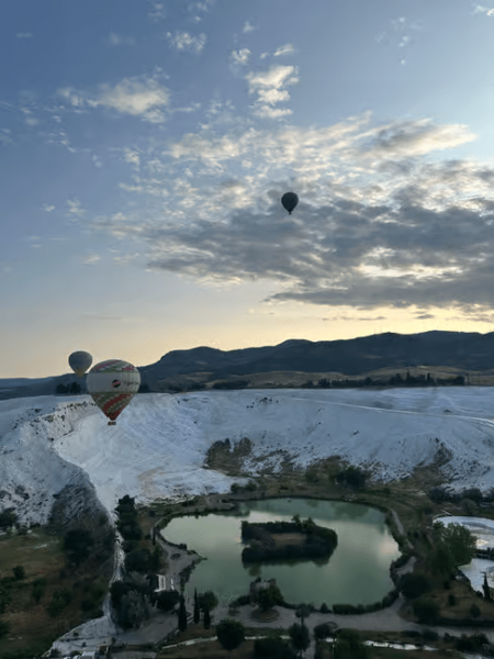 From Kemer: Pamukkale Tour with Hot Air Balloon Flight | ®ExcursionMania