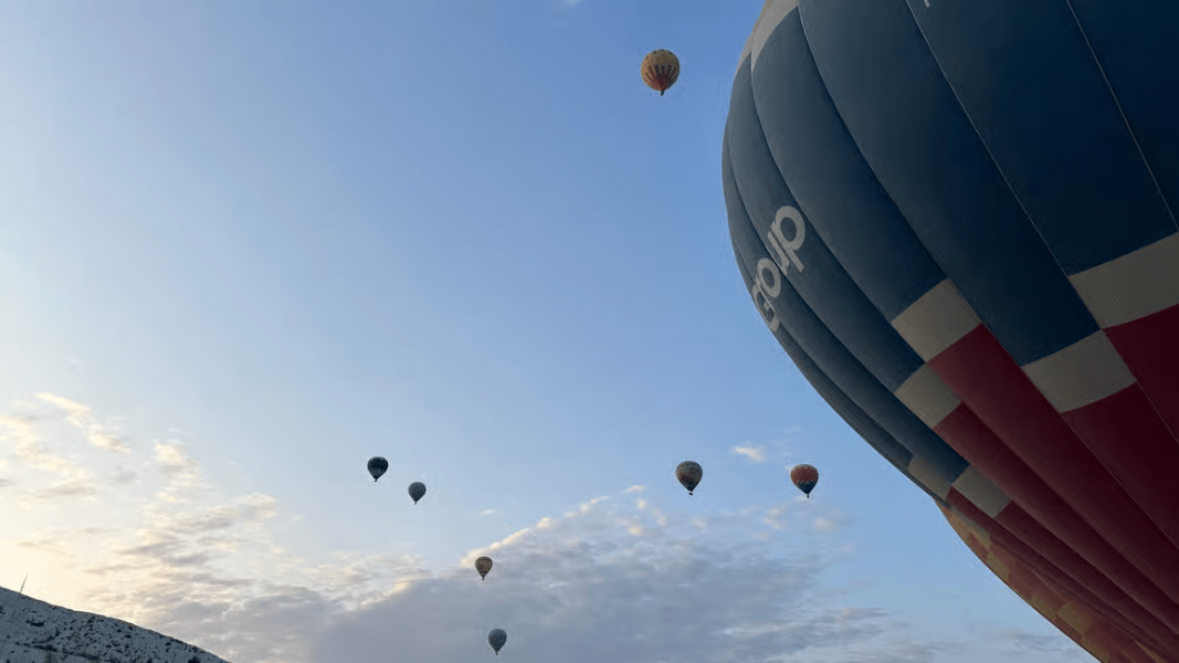 From Kemer: Pamukkale Tour with Hot Air Balloon Flight | ®ExcursionMania