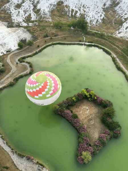 From Kemer: Pamukkale Tour with Hot Air Balloon Flight | ®ExcursionMania