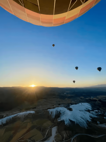 From Kemer: Pamukkale Tour with Hot Air Balloon Flight | ®ExcursionMania