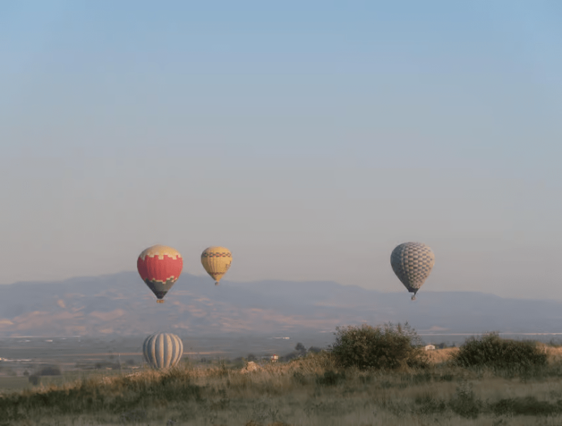 From Kemer: Pamukkale Tour with Hot Air Balloon Flight | ®ExcursionMania