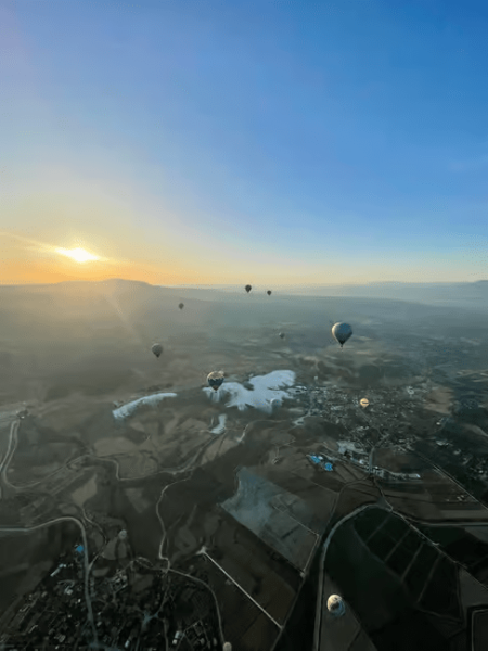From Kemer: Pamukkale Tour with Hot Air Balloon Flight | ®ExcursionMania