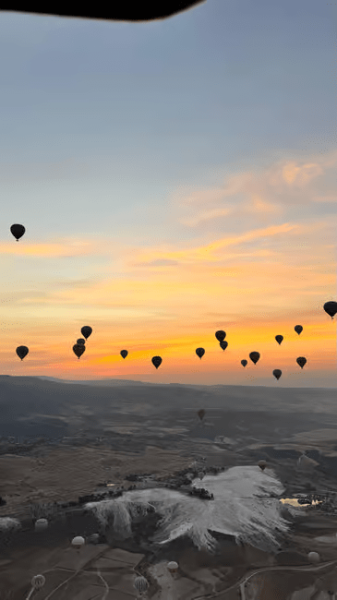 From Kemer: Pamukkale Tour with Hot Air Balloon Flight | ®ExcursionMania